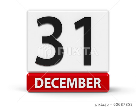 Cubes calendar 31st December Cubes calendar 31st December 60687855