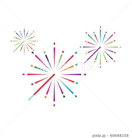 Firework vector icon illustration 60688108
