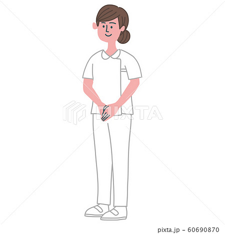 白衣　看護師　女性 60690870