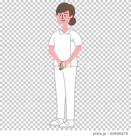 White robe nurse female White robe nurse female 60690870