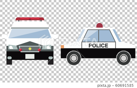 パトカー　警察 60691585