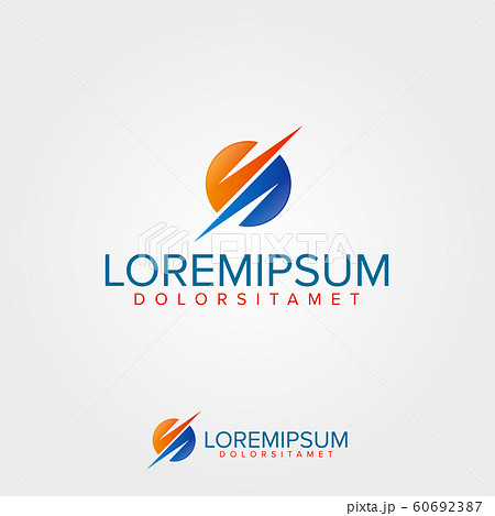 Circle Letter Z Logo Template 60692387