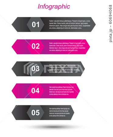 Info-graphic design template. Info-graphic design template. 60694068