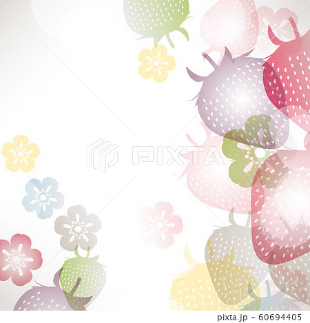 苺 背景 苺 背景 60694405