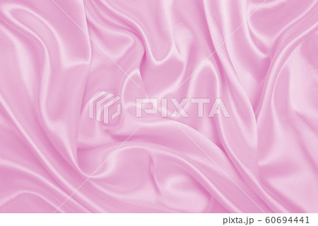 Smooth elegant pink silk or satin texture as 60694441