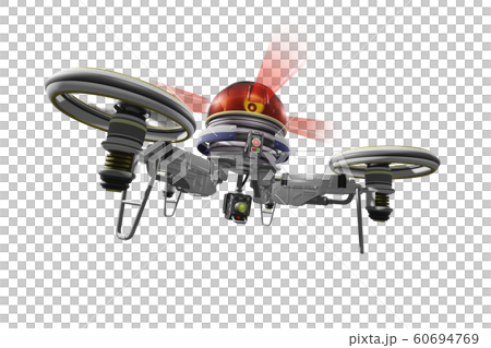 警用無人機（配備攝像頭的類型：透明材質版本） 60694769