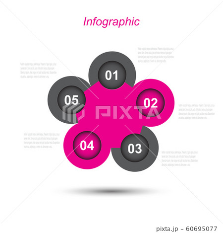 Info-graphic design template. Info-graphic design template. 60695077