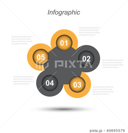 Info-graphic design template. Info-graphic design template. 60695079