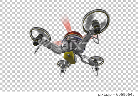 Police drone (with speaker: transparent material version) Police drone (with speaker: transparent material version) 60696643