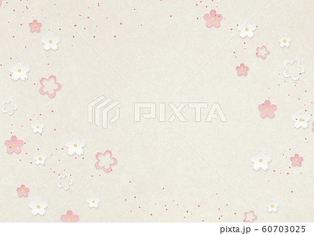 和風背景素材-桜-花 和風背景素材-桜-花 60703025
