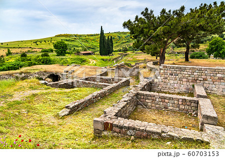 Ruins of Asclepieion of Pergamon in Turkey 60703153