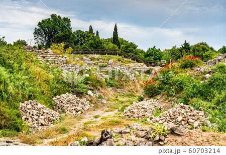 Ancient City of Troy in Turkey 60703214