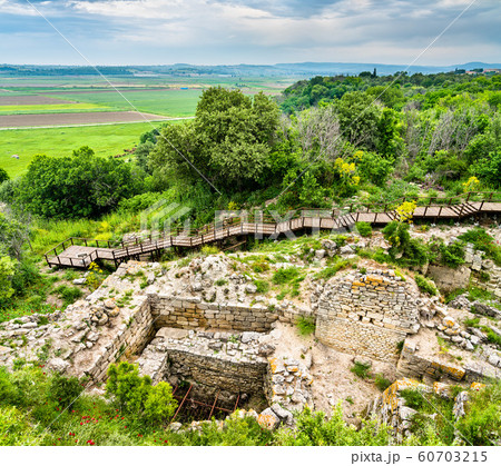 Ancient City of Troy in Turkey Ancient City of Troy in Turkey 60703215