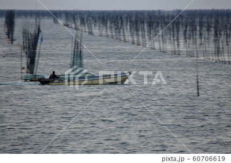 大牟田市 三池港 海苔船、 大牟田市 三池港 海苔船、 60706619