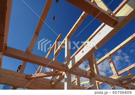 木造住宅の構造部分 60706809