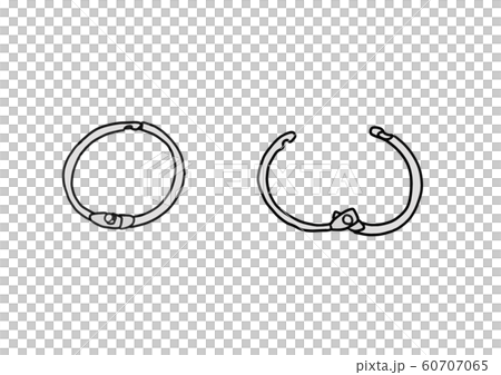 カードリングのイラスト素材