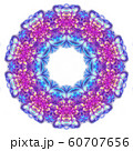 blue purple circle geometric ornament isolated  60707656