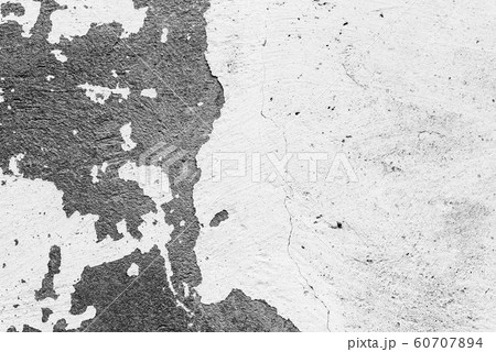 Texture of a concrete wall with cracks and scratches  60707894