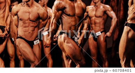 group of athletes bodybuilders 60708401