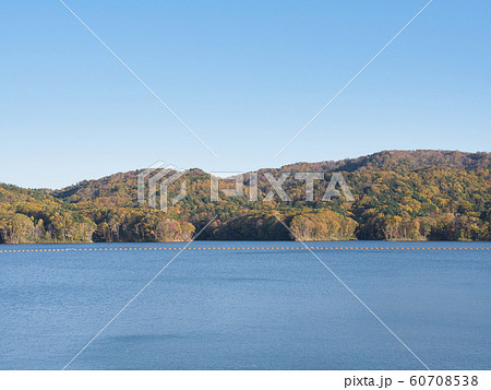 秋の当別ふくろう湖 60708538