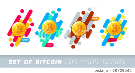 Bitcoin concept. bitcoin logo sign. Blockchain. Golden coin with bitcoin symbol. Digital money.  60709030
