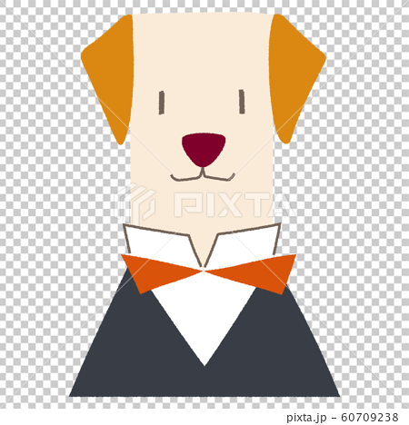かわいい犬のキャラクターのイラストのイラスト素材