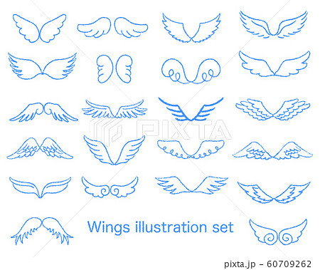 最新 かわいい 翼 イラスト 簡単 Combrojosxobs