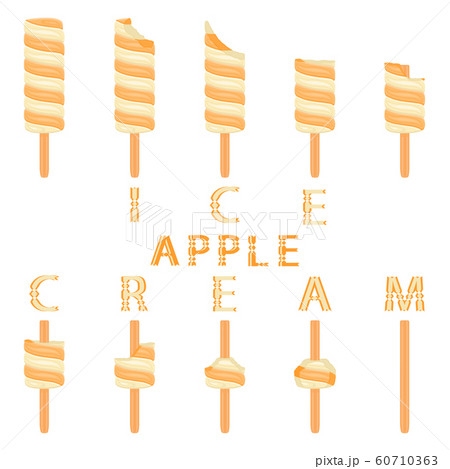 Vector illustration for natural ice cream Vector illustration for natural ice cream 60710363