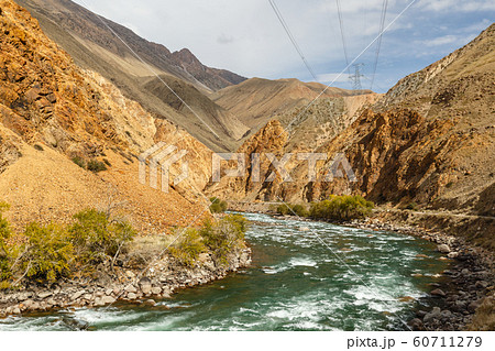 Kokemeren river, Djumgal, Kyrgyzstan 60711279