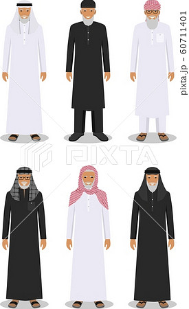 traditional arab men's clothing