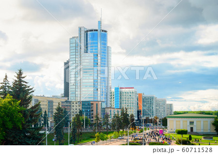 Modern Minsk downtown cityscape, Belarus 60711528