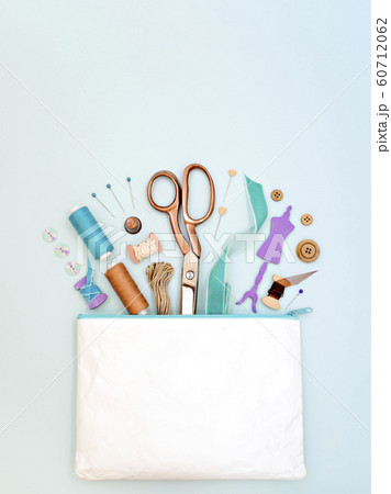 Sewing supplies and tools. Sewing supplies and tools. 60712062