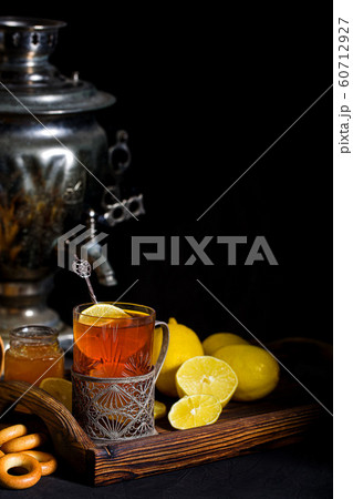 Russian tea from samovar Russian tea from samovar 60712927