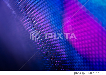 CloseUp LED blurred screen. LED soft focus 60714462