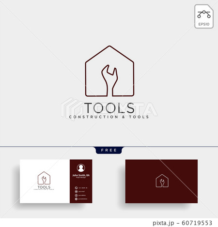 construction tools logo template vector 60719553