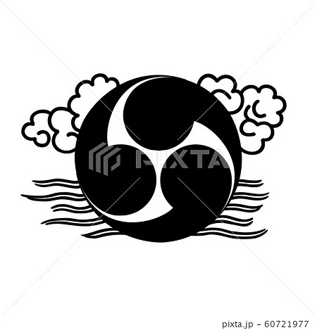 曽我氏　三つ巴に雲 60721977