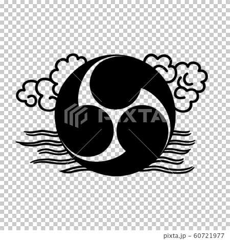 曽我氏　三つ巴に雲 60721977