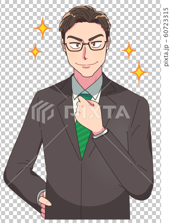 エリート会社員 ビジネスマン エリート 男のイラスト素材 [60723315] - PIXTA