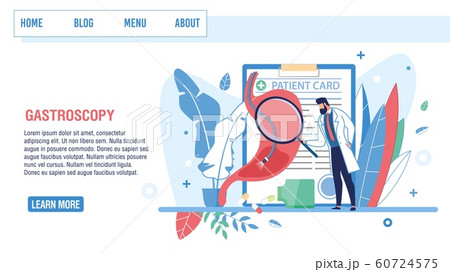 Landing Page Offer Gastroscopy for Medical Checkup 60724575