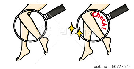 スリムな脚-ふくらはぎ-クローズアップ スリムな脚-ふくらはぎ-クローズアップ 60727675