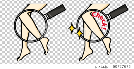 スリムな脚-ふくらはぎ-クローズアップ スリムな脚-ふくらはぎ-クローズアップ 60727675