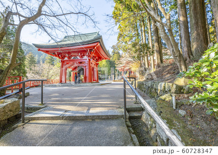 比叡山延暦寺　大講堂の鐘楼 60728347