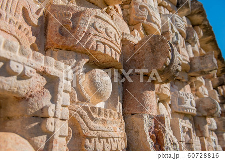 マヤ カーバ遺跡 神殿 マヤ カーバ遺跡 神殿 60728816