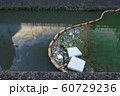 環境破壊　川のゴミ 60729236