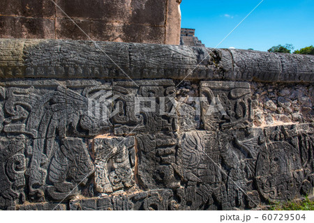 マヤ遺跡 チチェン・イツァ  マヤ遺跡 チチェン・イツァ  60729504