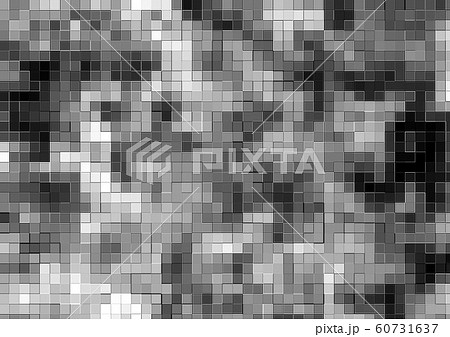 ポリゴンが水晶化したピクセレートのクールなアブストラクト 60731637