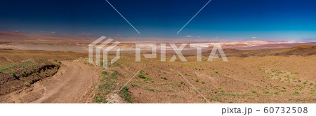 Spectacular panorama of the desert in Atacama valley Spectacular panorama of the desert in Atacama valley 60732508