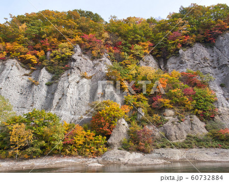 藻南公園 おいらん淵の紅葉 藻南公園 おいらん淵の紅葉 60732884