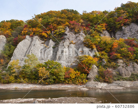 藻南公園 おいらん淵の紅葉 藻南公園 おいらん淵の紅葉 60732886