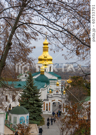 Kiev. Ukraine. Kiev Pechersk Lavra or the Kiev Monastery of the Caves. Travel photo. View  60733701